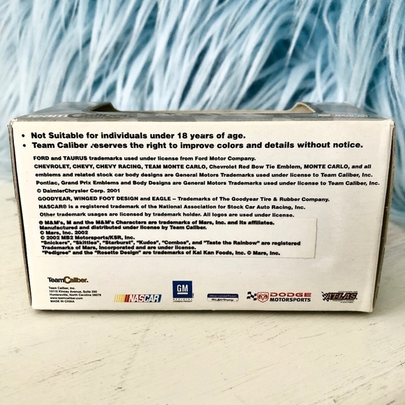 Nascar, M&Ms, Vintage, 2002, Limited Edition, Pontiac, 1:64 Scale, Die-Cast, Car - Picture 13 of 16